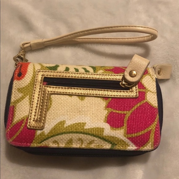 Spartina Phone Wristlet Wallet - Picture 1 of 4